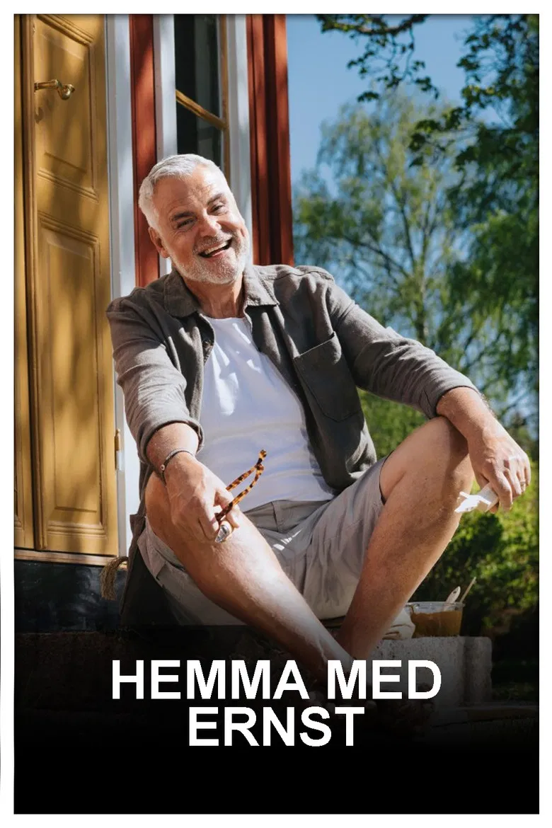 Hemma med Ernst poster background