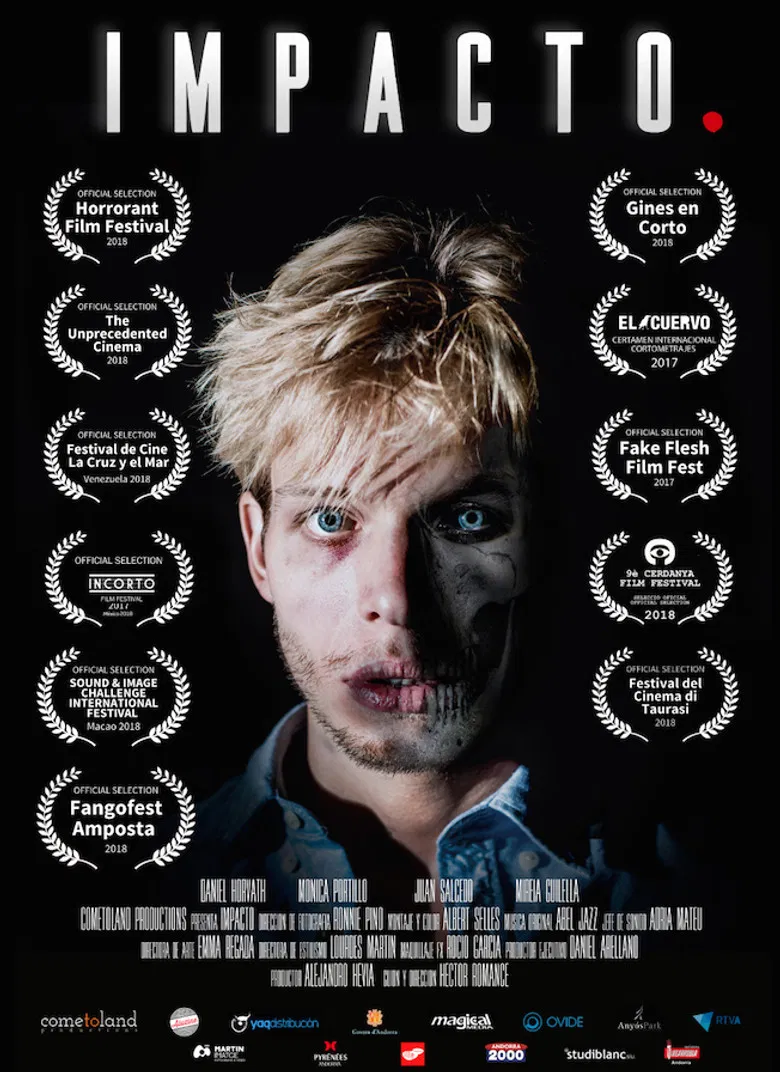 Impact poster background