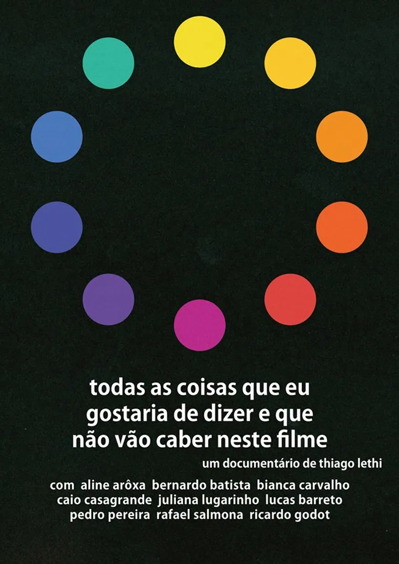 All the Things I Would Like to Say and That Will Not Fit in This Movie poster background