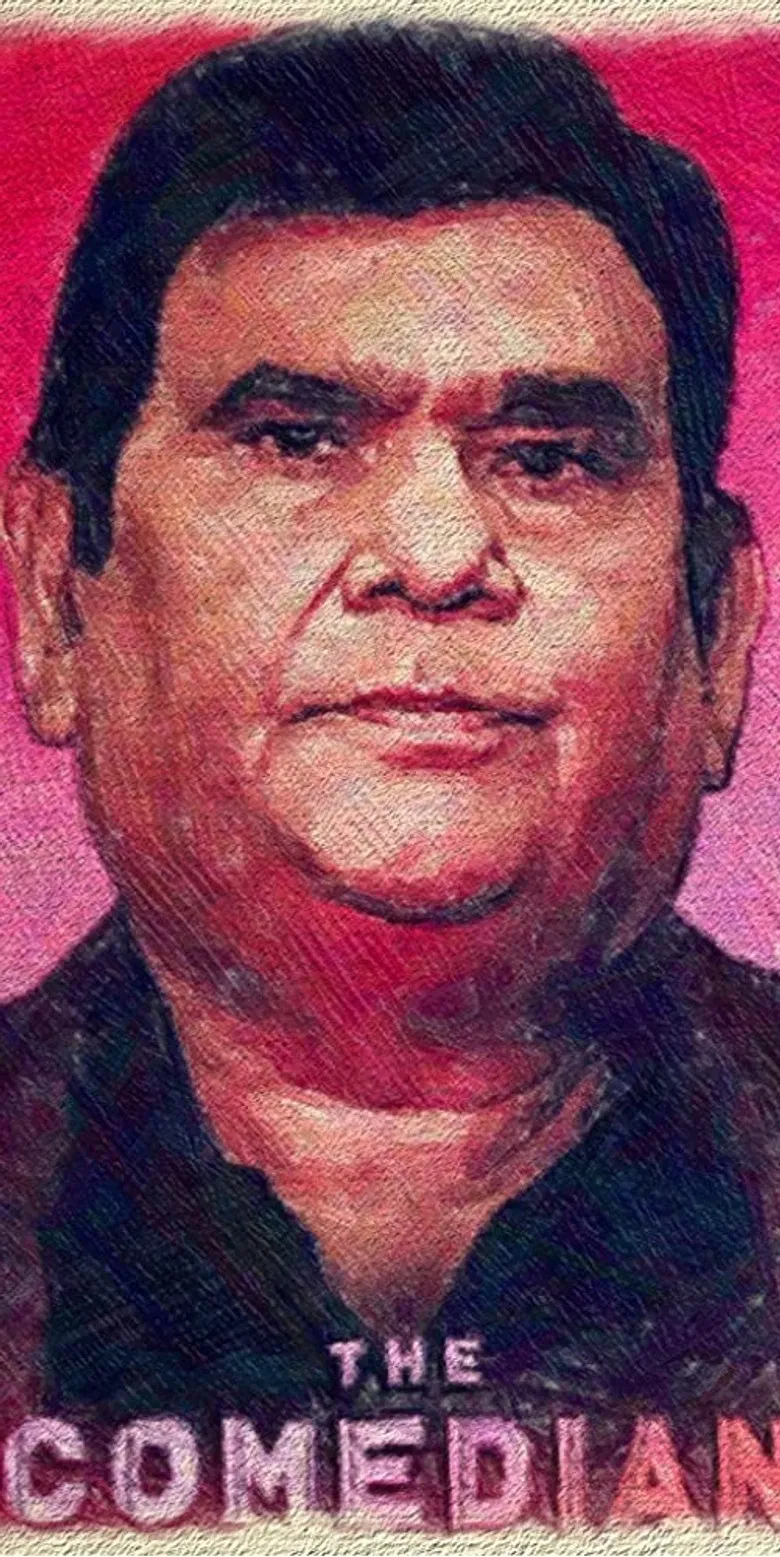The Comedian poster background