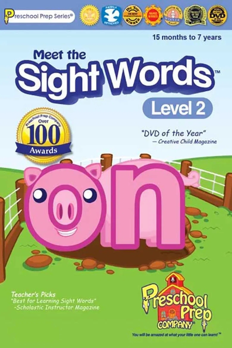 Meet the Sight Words Level 2 poster background