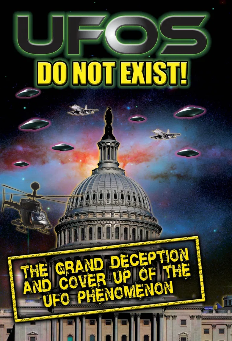 UFO's Do Not Exist poster background