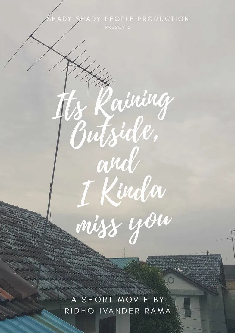 Its Raining Outside, and I Kinda Miss You poster background