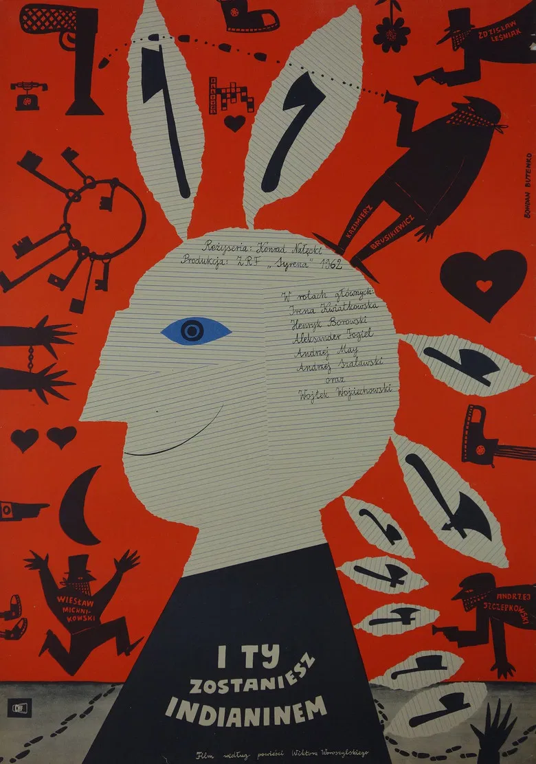 I ty zostaniesz Indianinem poster background