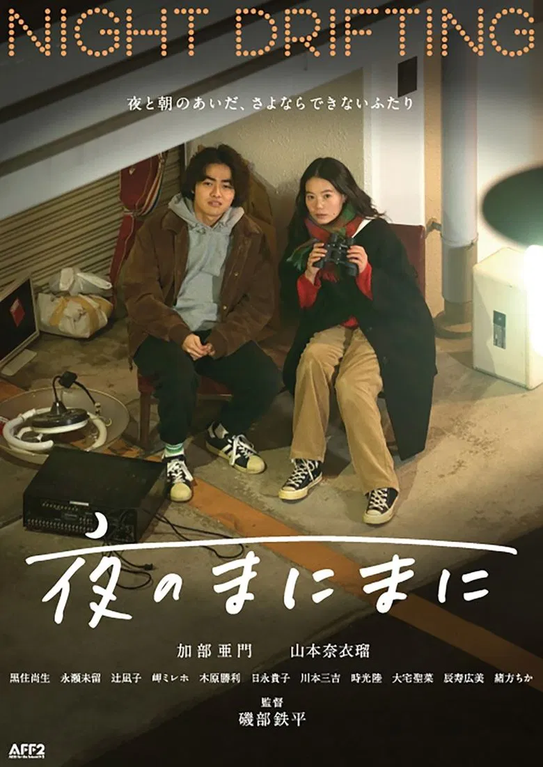 Night Drifting poster background