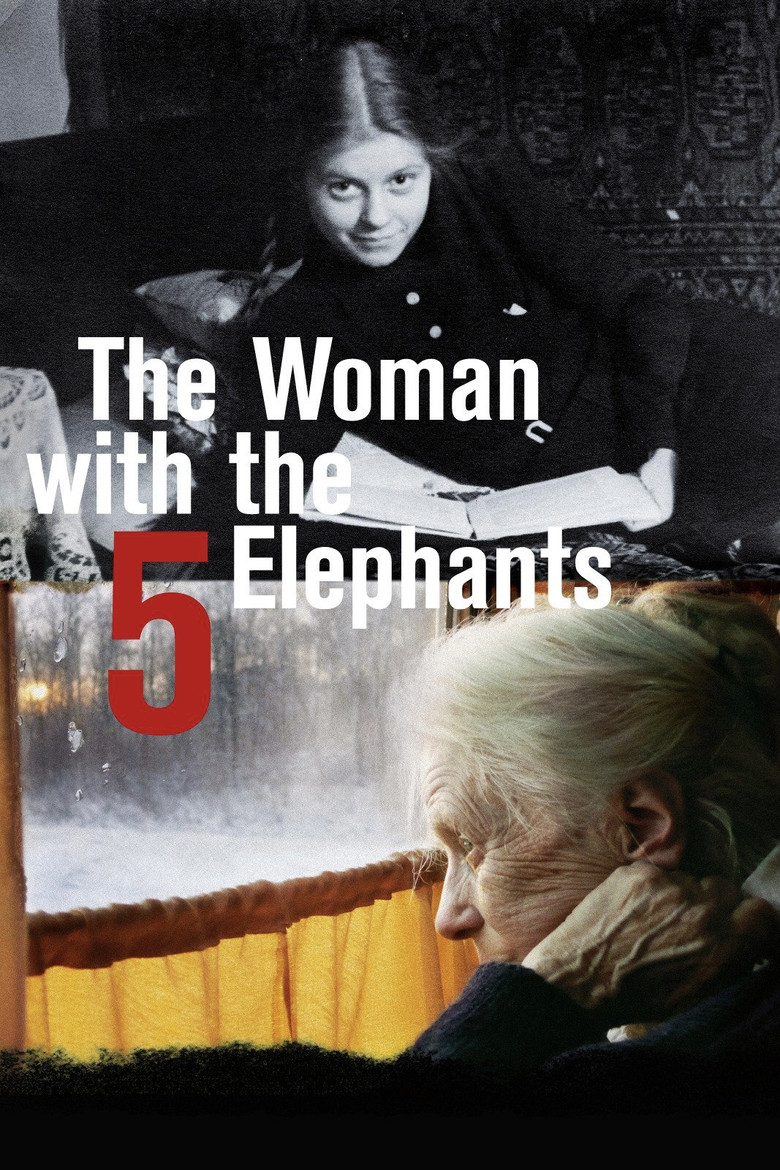 The Woman with the 5 Elephants poster background
