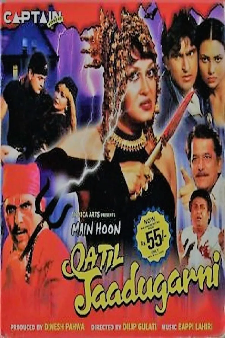 Main Hoon Qatil Jaadugarni poster background
