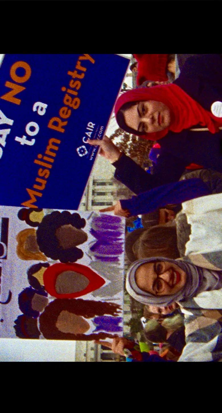 And Then We Marched poster background