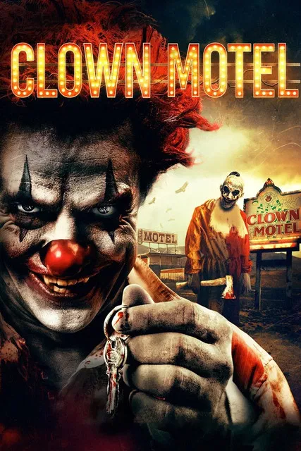 Clown Motel poster background