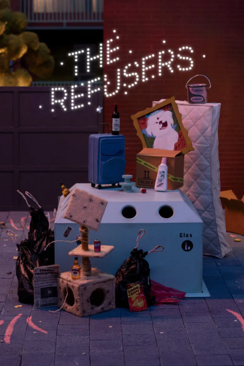 The Refusers poster background