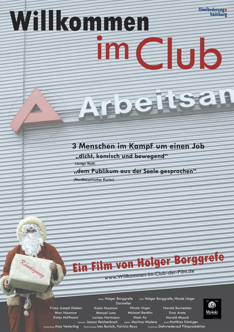 Willkommen im Club poster background