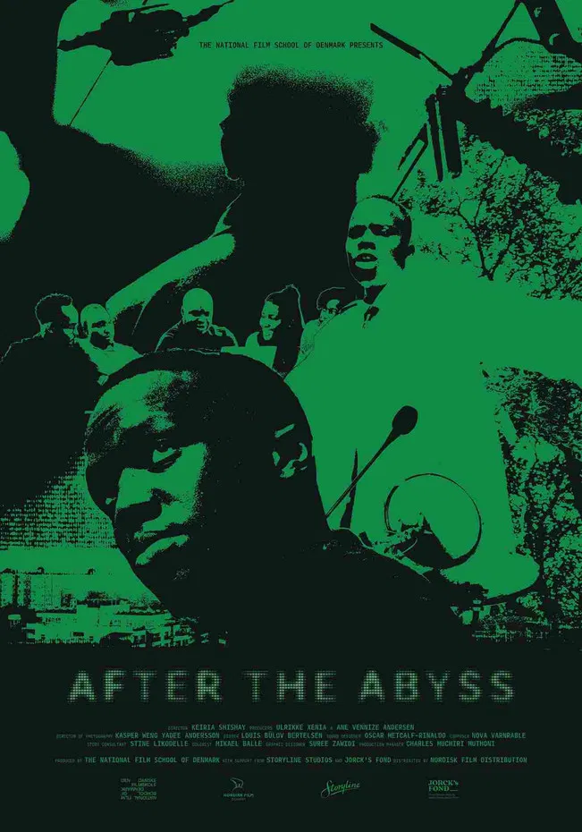 After the Abyss poster background