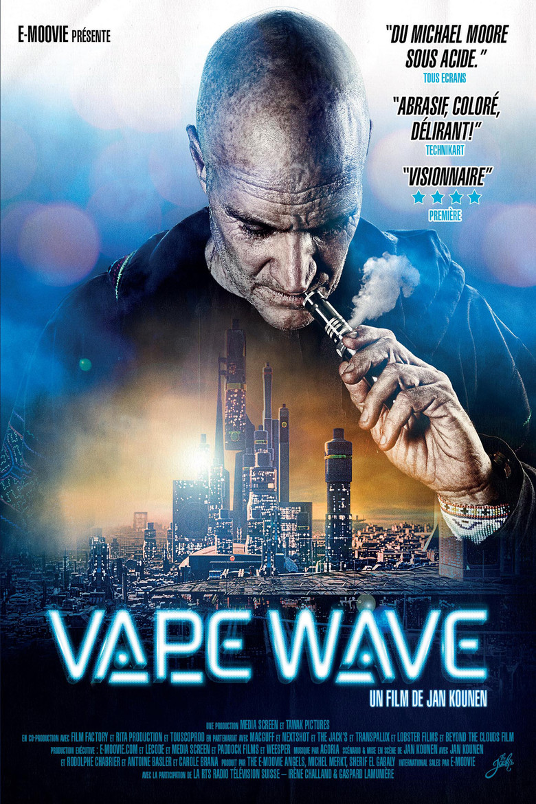 Vape Wave poster background