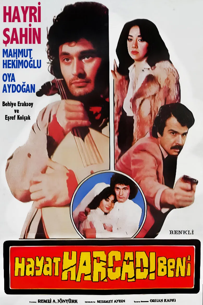 Hayat Harcadı Beni poster background