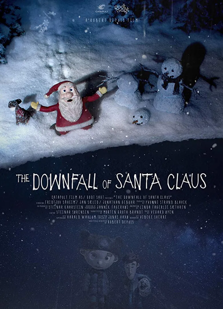 The Downfall of Santa Claus poster background