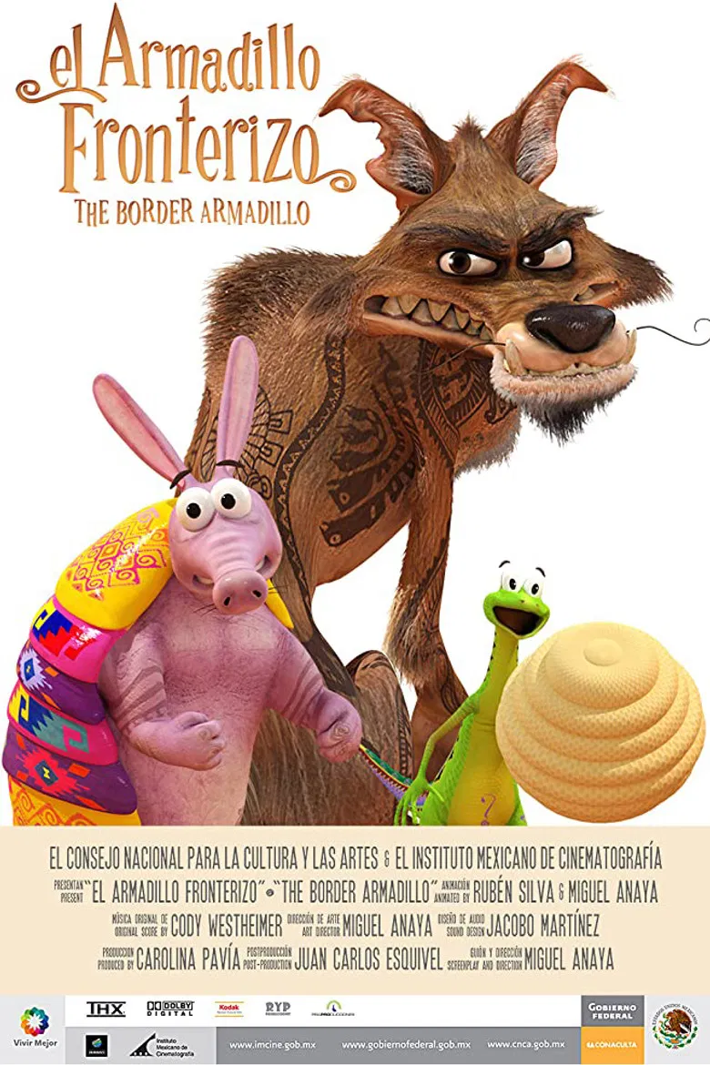 The Border Armadillo poster background