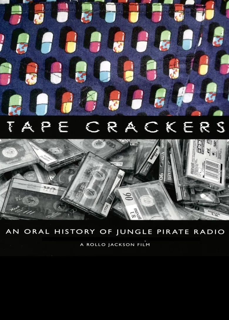 Tape Crackers: An Oral History of Jungle Pirate Radio poster background
