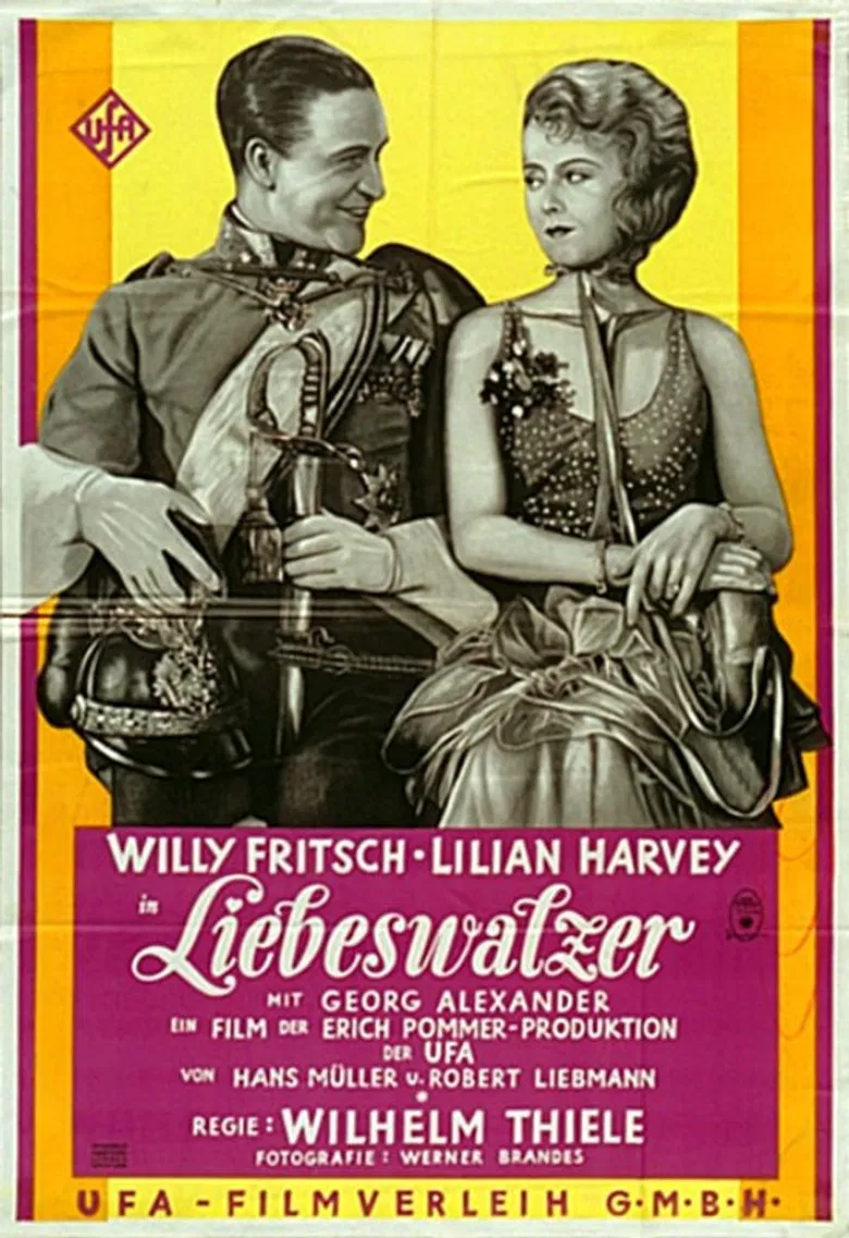 Liebeswalzer poster background