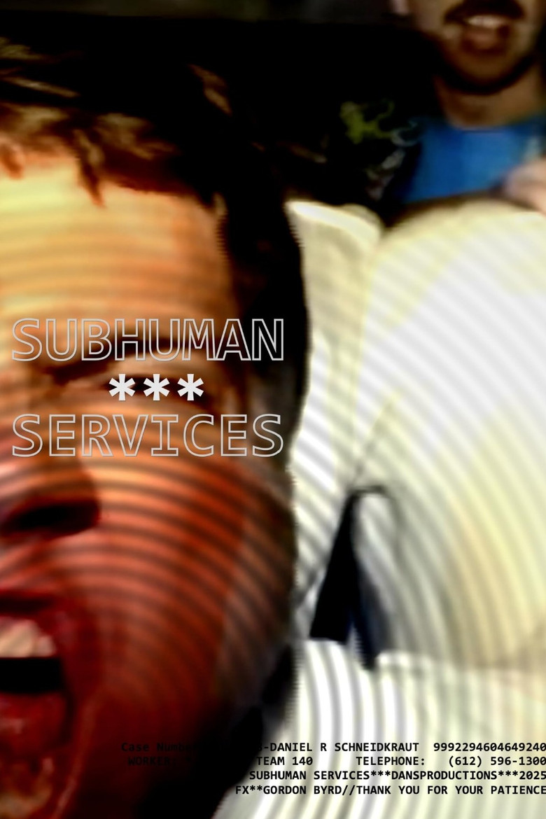 Subhuman Services poster background