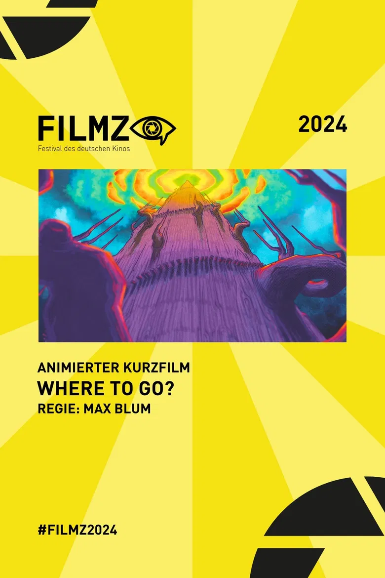 Where To Go?  [ˈvɜːtɪgəʊ] poster background