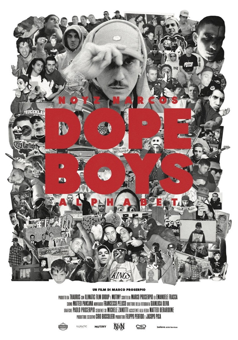 Dope Boys Alphabet poster background