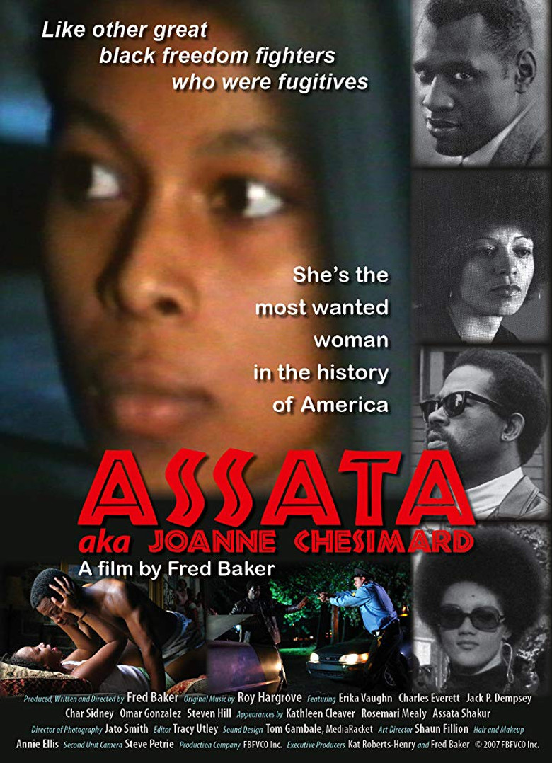 Assata aka Joanne Chesimard poster background