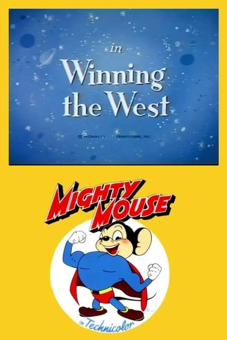 Winning the West poster background