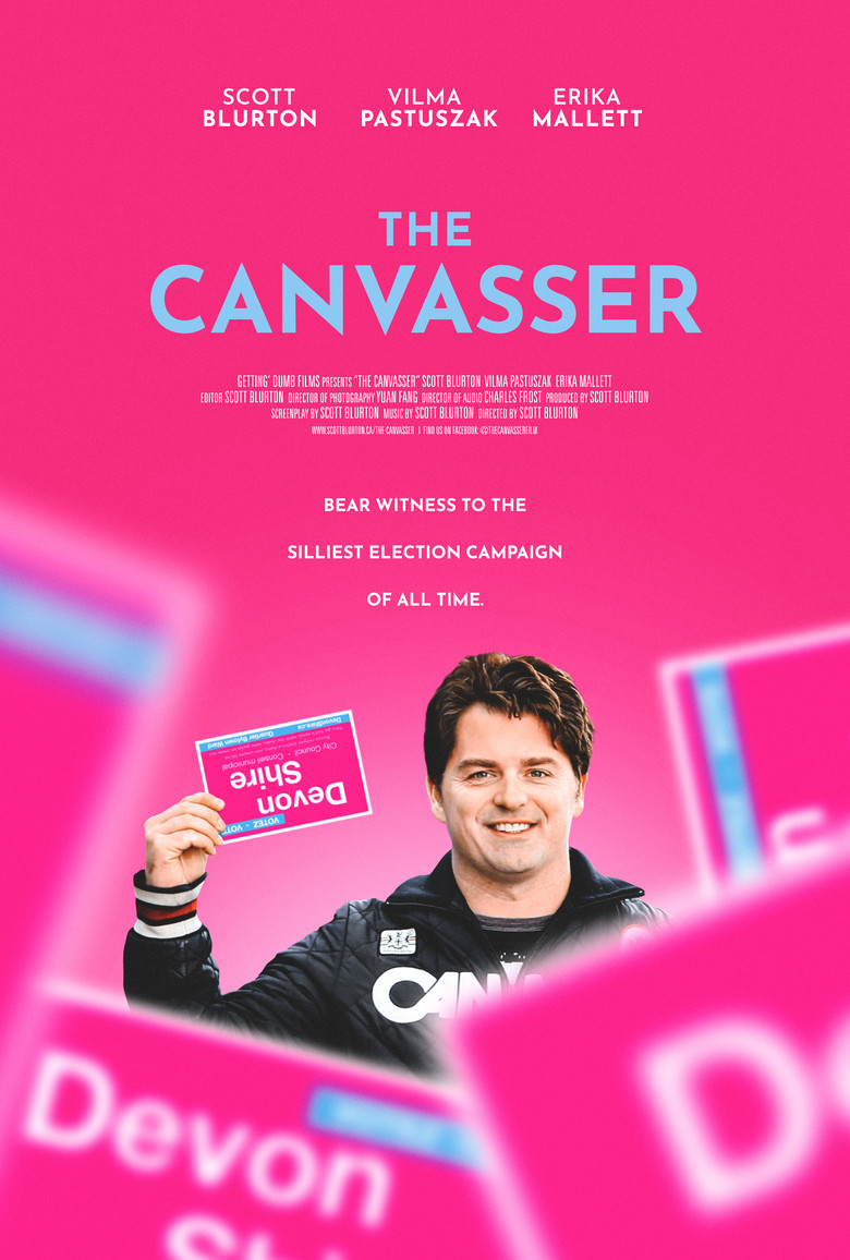 The Canvasser poster background