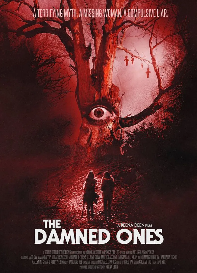 The Damned Ones poster background