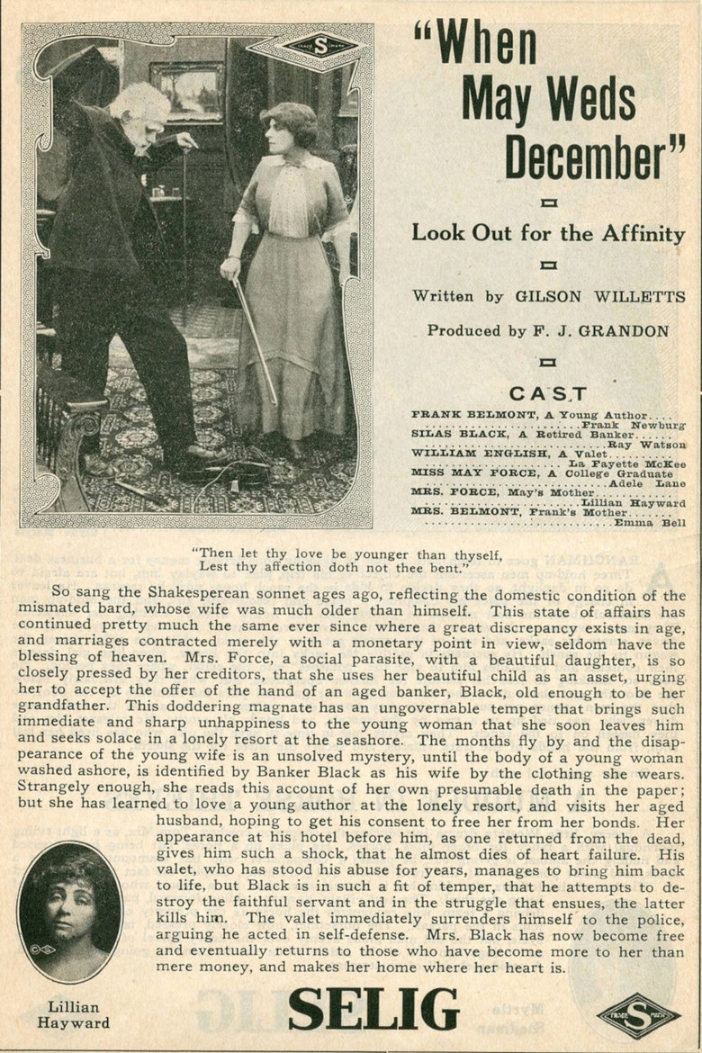 When May Weds December poster background