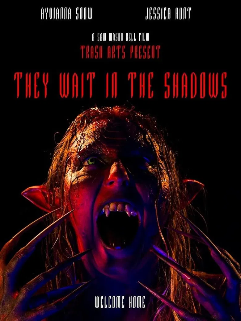 They Wait In Shadows poster background