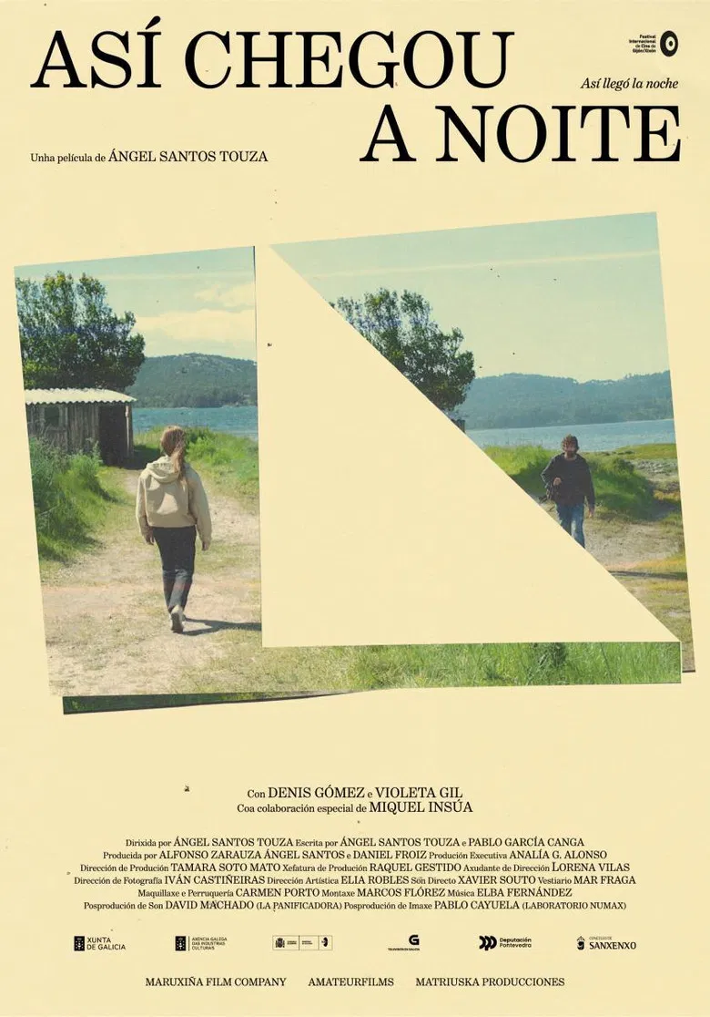 And So the Night Fell poster background