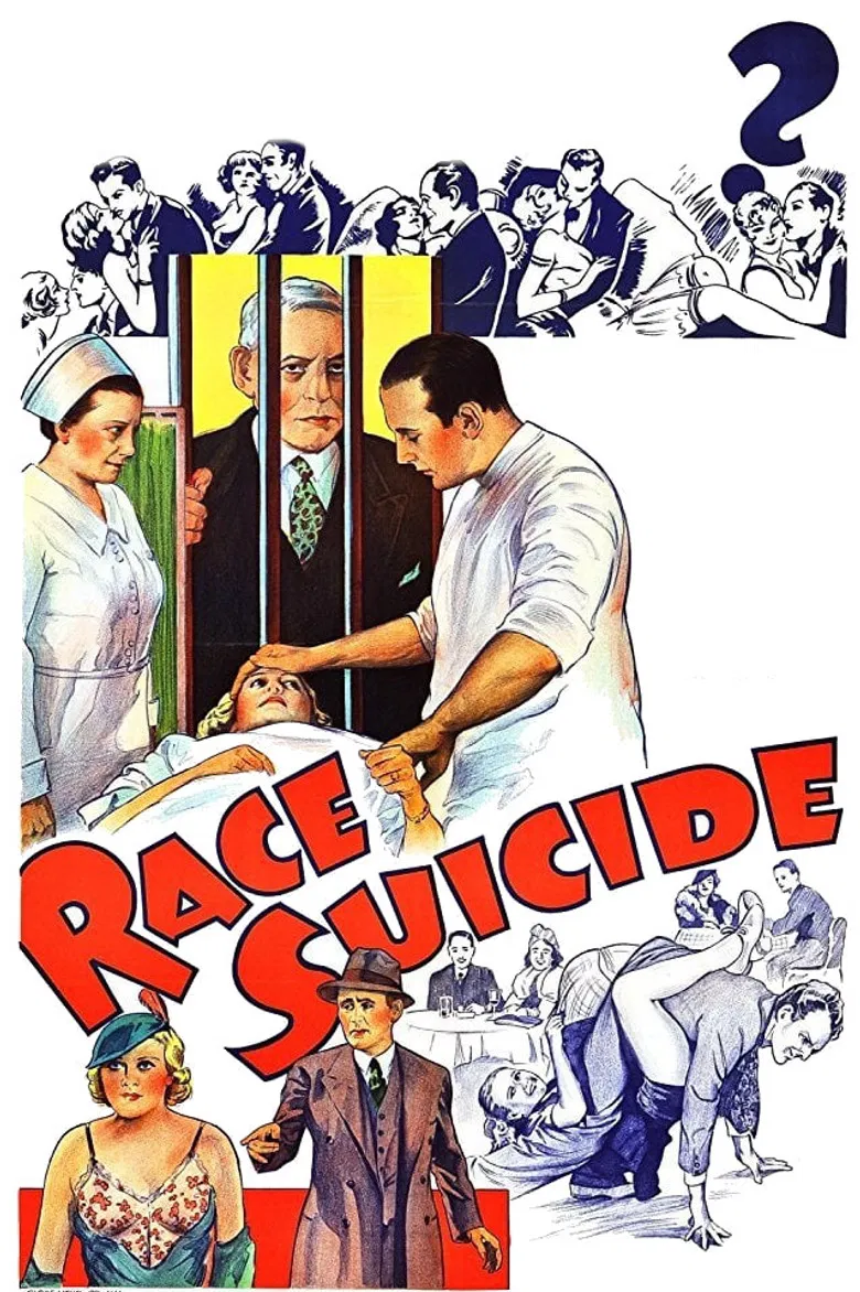 Race Suicide poster background