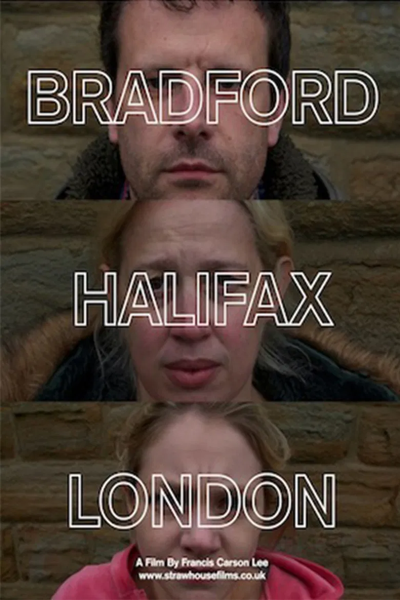 Bradford-Halifax-London poster background
