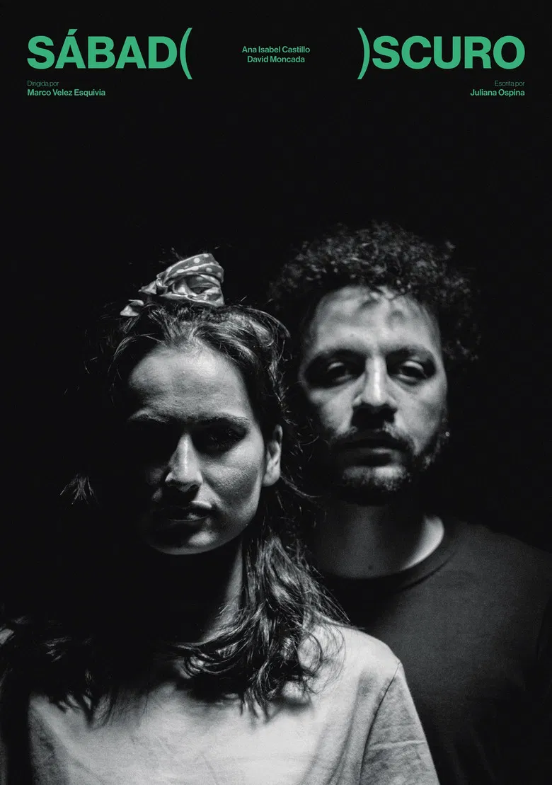 Dark Saturday poster background