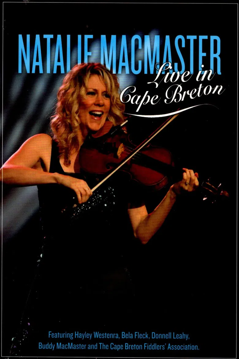 Natalie MacMaster Live in Cape Breton poster background