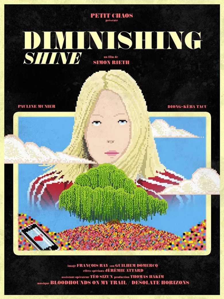 Diminishing Shine poster background