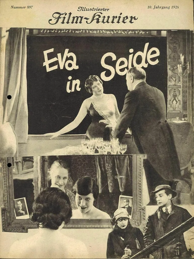 Eva in Seide poster background