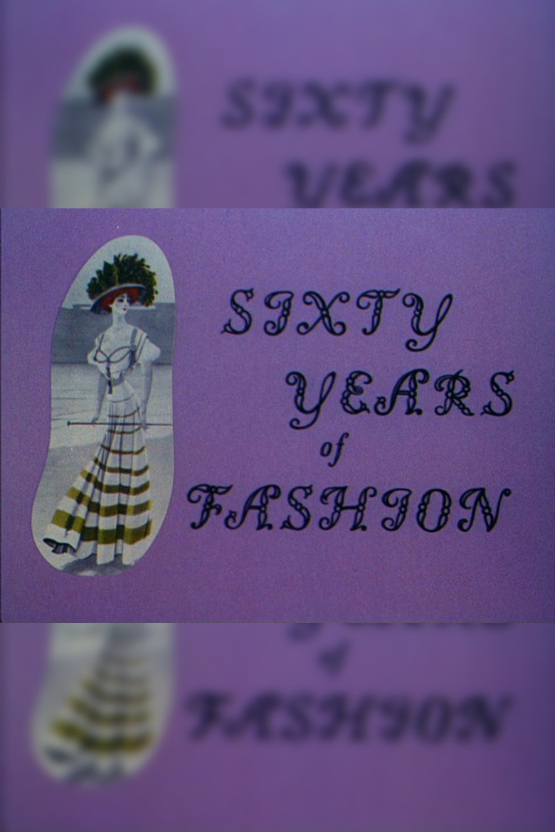 Sixty Years of Fashion poster background