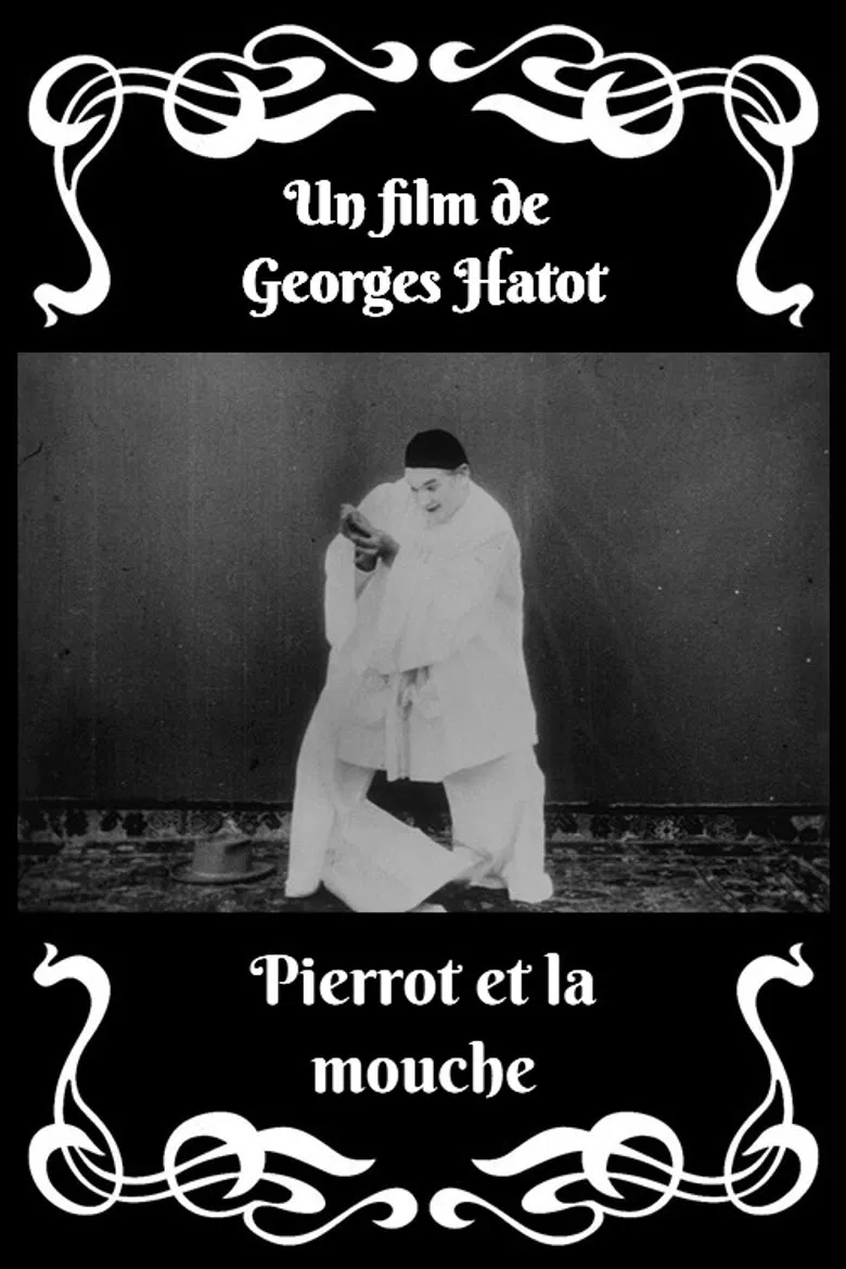 Pierrot et la mouche poster background