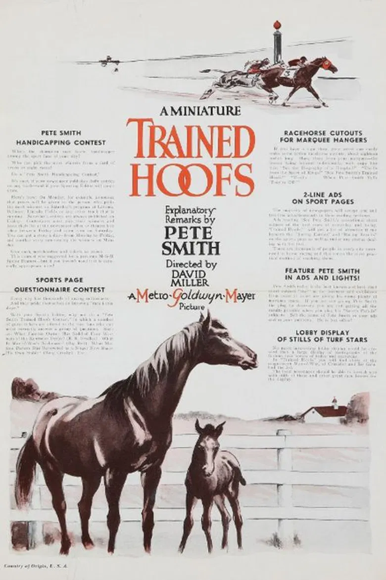 Trained Hoofs poster background