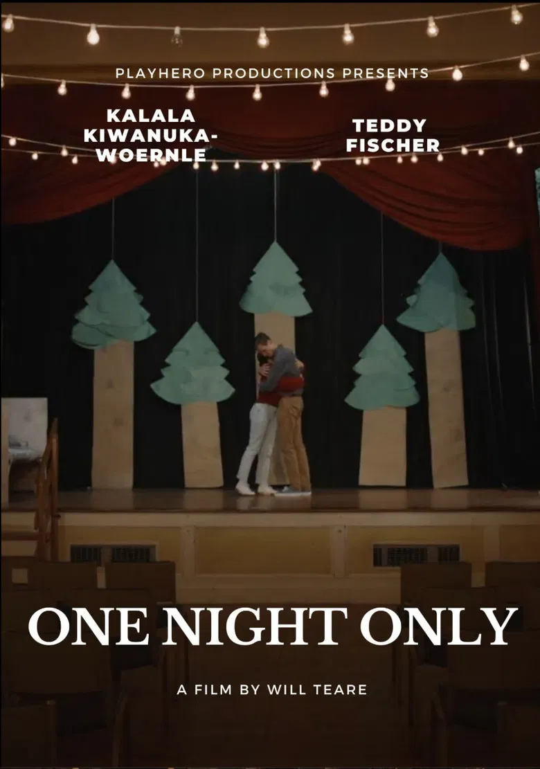 One Night Only poster background
