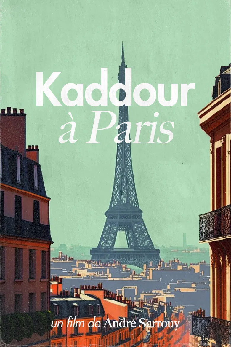Kaddour à Paris poster background