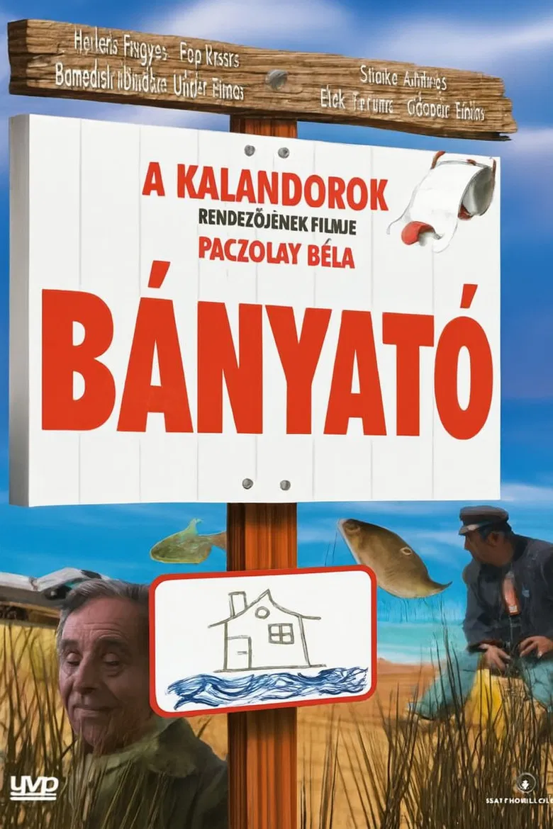 Bányató poster background