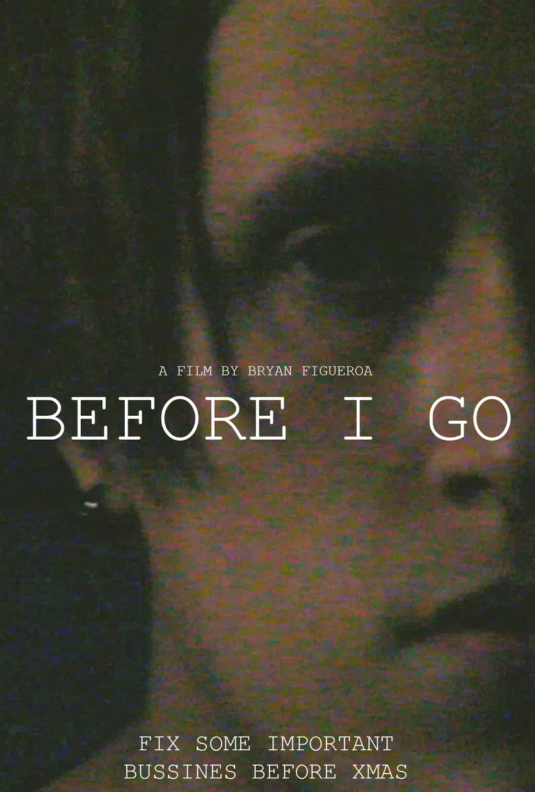 Before I Go poster background