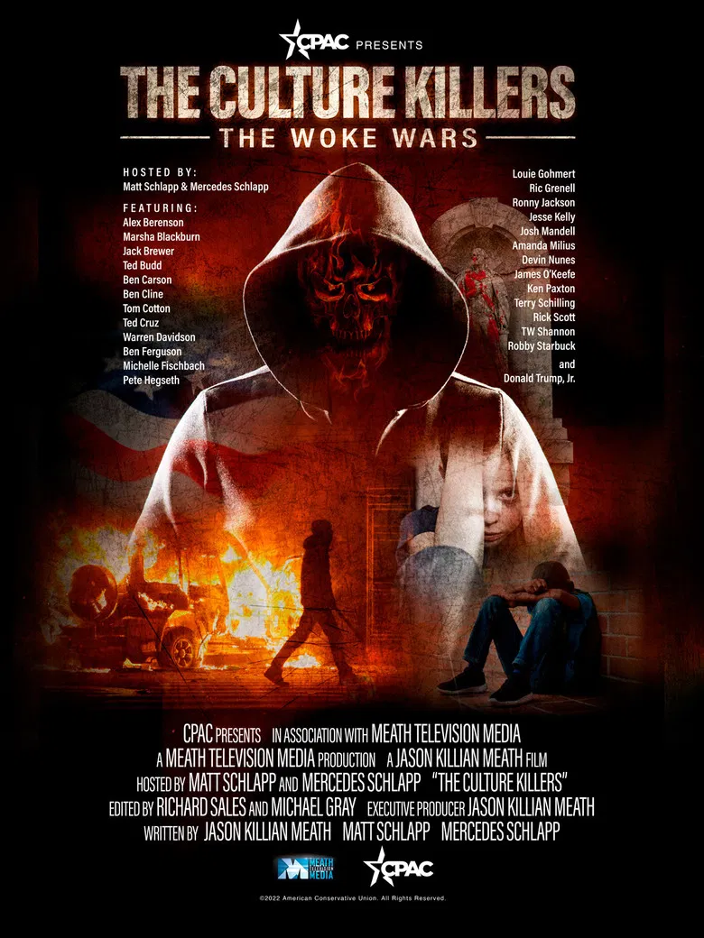 The Culture Killers: The Woke Wars poster background