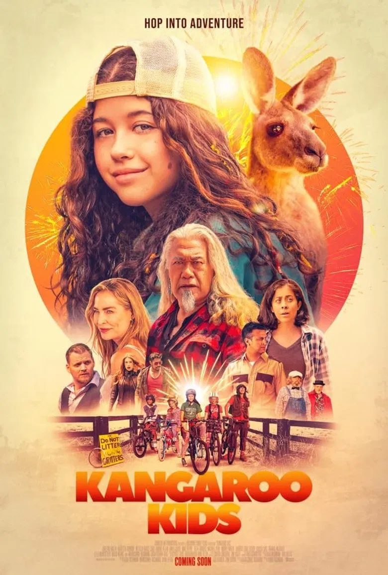 Kangaroo Kids poster background