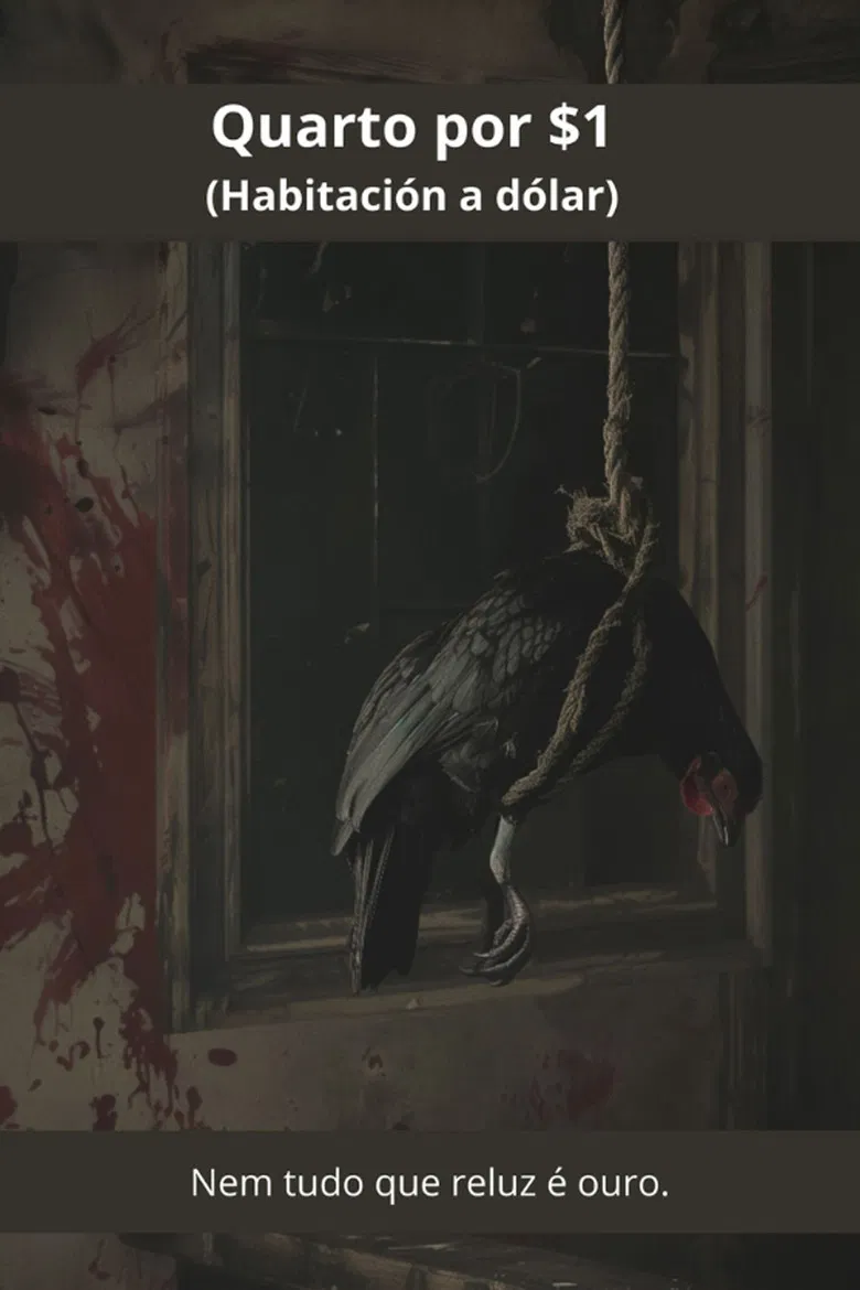 Habitación a 1$ poster background