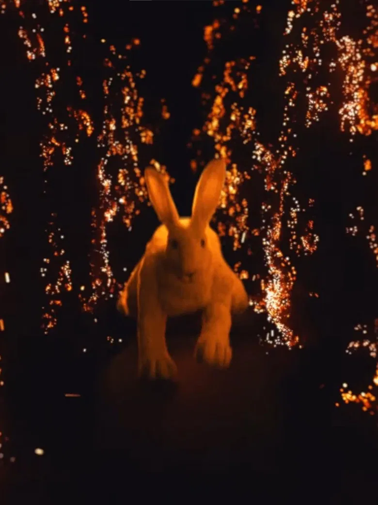 A Flammable Planet poster background