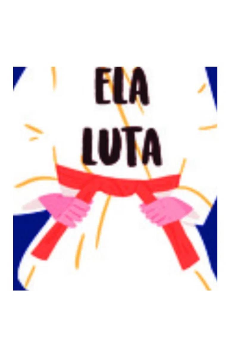 Ela Luta poster background